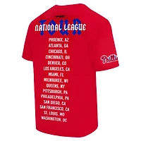 T-shirt surdimensionné Pro Standard rouge des Phillies de Philadelphie pour hommes City Tour
