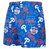 Men's Pro Standard Royal Philadelphia Phillies Toss Logo Woven Shorts