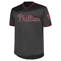 Maillot pour hommes Profile Charcoal Philadelphia Phillies Big & Tall Pop Fashion