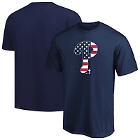 Men's Profile Navy Philadelphia Phillies Big & Tall American T-Shirt