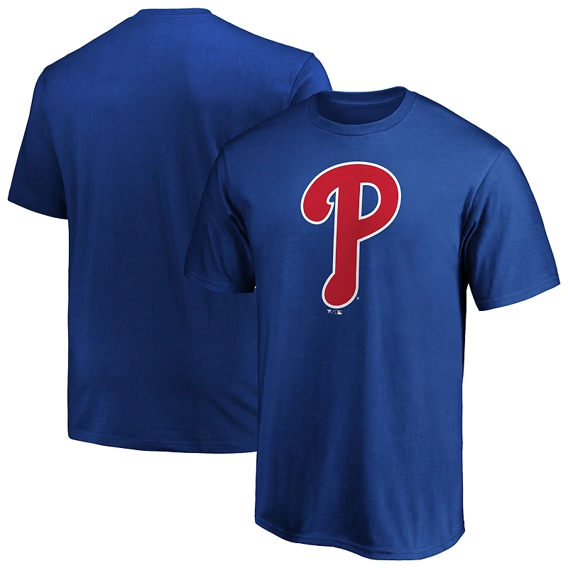 Men's Profile Royal Philadelphia Phillies Big & Tall Primary Logo T-Shirt