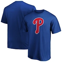 Men's Profile Royal Philadelphia Phillies Big & Tall Primary Logo T-Shirt