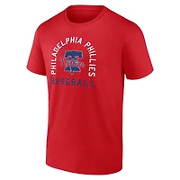 Men's  Red Philadelphia Phillies City Arch T-Shirt