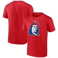 T-shirt rouge à imprimé Hometown des Phillies de Philadelphie pour homme