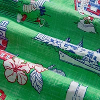 Men's Reyn Spooner Light Blue Philadelphia Phillies Big & Tall Scenic Performance Tri-Blend Aloha Button-Down Shirt