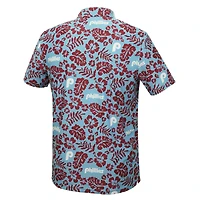Men's Reyn Spooner Light Blue Philadelphia Phillies Big & Tall Cooperstown Collection PUA Performance Polo