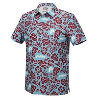 Polo de performance Reyn Spooner bleu clair Philadelphia Phillies Cooperstown Pua pour homme