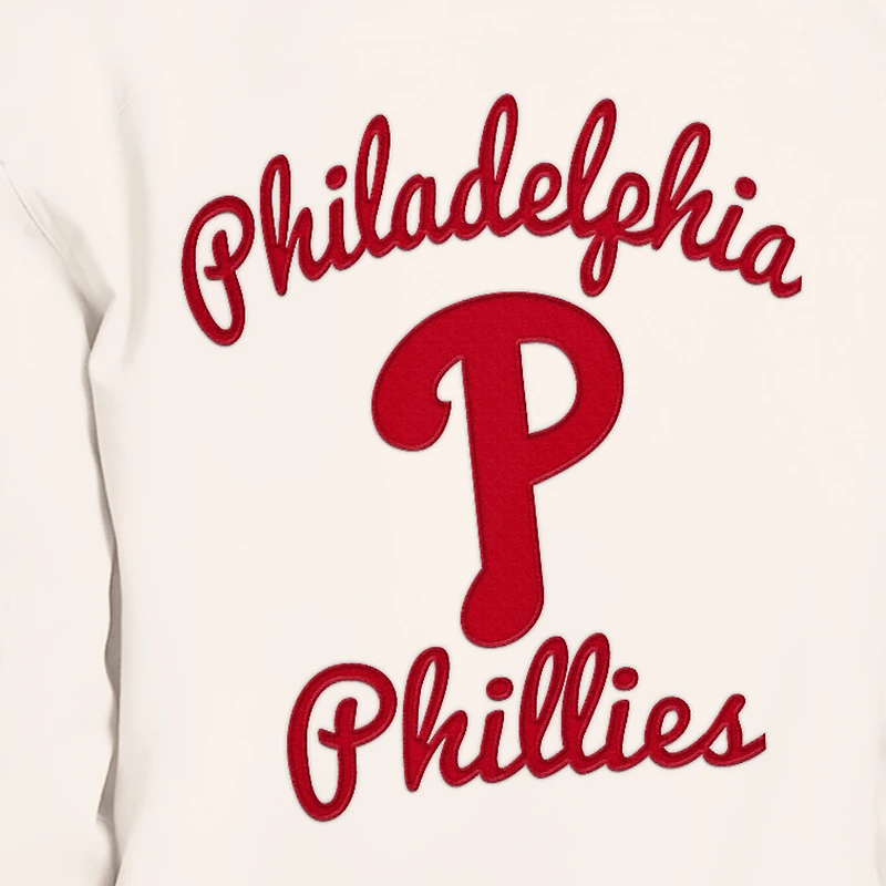 Men's Starter  White Philadelphia Phillies Franchise Lightweight Full-Zip Jacket