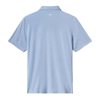 Polo bleu clair TravisMathew pour homme, motif tri-blend, terrain des séries éliminatoires Phillies de Philadelphie