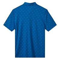 Men's TravisMathew  Royal Philadelphia Phillies Crowd Roar Tri-Blend Polo