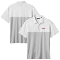 Polo tri-blend blanc/gris TravisMathew pour homme, motif Home Run Leader des Philadelphia Phillies
