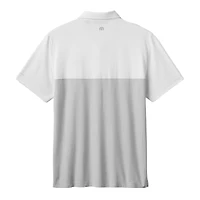 Men's TravisMathew White/Gray Philadelphia Phillies Home Run Leader Tri-Blend Polo