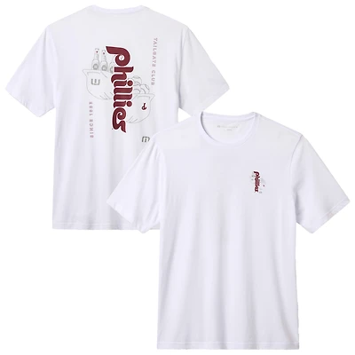 Men's TravisMathew White Philadelphia Phillies Dugout Dreams T-Shirt