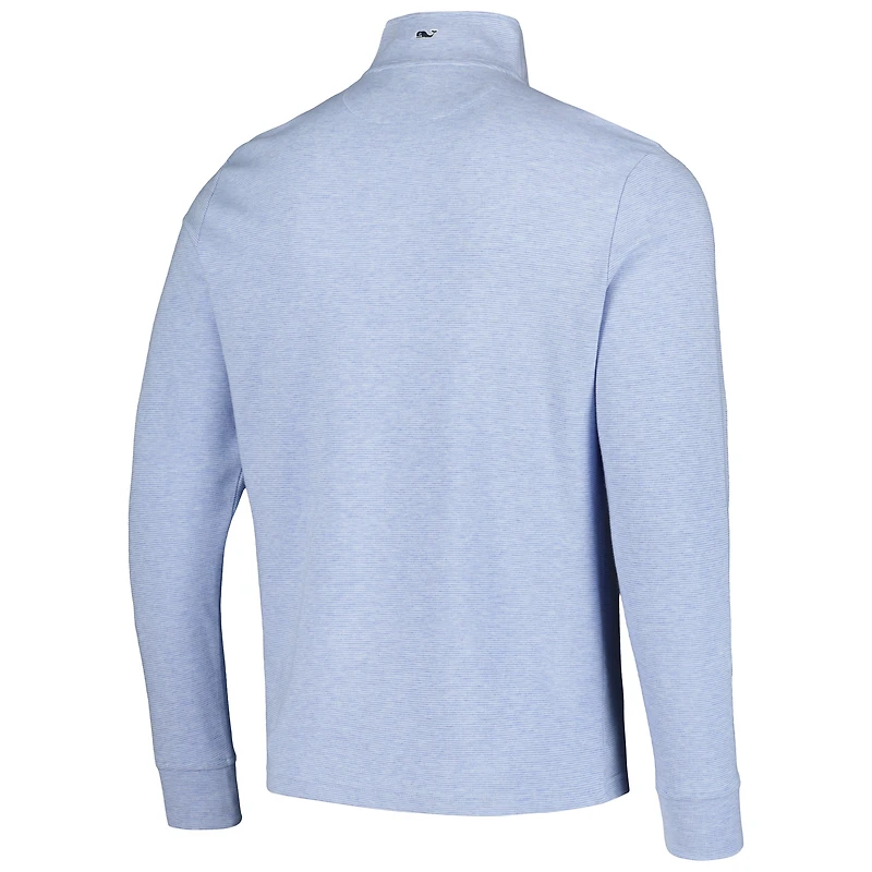 Veste bleu clair Vineyard Vines pour hommes des Phillies de Philadelphie Saltwater Quarter-Zip