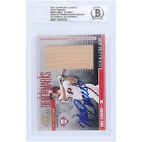 Mike Schmidt Philadelphia Phillies Autographié 2001 Donruss Classics Benchmarks Three Rivers Stadium 1974 All-Star GU Dugout Relic #BM-15 Beckett Fanatics Witnessed Authenticated 10 Card