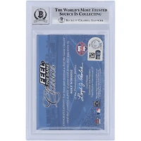 Mike Schmidt Philadelphia Phillies Autographié 2001 Fleer Greats of the Game Feel the Game Classic Maillot bicolore Relique #MS Beckett Fanatics Witnessed Authenticated 10 Card
