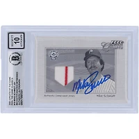 Mike Schmidt Philadelphia Phillies Autographed 2001 Fleer Greats of the Game Feel the Game Classic Two-Color Jersey Relic #MS Beckett Fanatics Witnessed Authenticated 10 Card