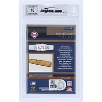 Mike Schmidt Philadelphia Phillies Autographed 2003 Donruss Diamond Kings Diamond Cut Collection GU Relic #DC-96 #/500 Beckett Fanatics Witnessed Authenticated 10 Card