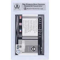 Mike Schmidt Philadelphia Phillies Autographié 2004 Donruss Timelines Call to the Hall GU Relic #CH-15 Beckett Fanatics Witnessed Authenticated 10 Card
