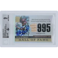 Mike Schmidt Philadelphia Phillies Autographed 2004 Topps Tribute Hall of Fame Bat Relic #TR-MSB Beckett Fanatics Witnessed Authenticated 9/10 Card