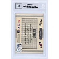 Mike Schmidt Philadelphia Phillies Autographié 2005 Donruss Timeless Treasures HOF Materials GU Jersey White Relic #HOF-20 #/50 Beckett Fanatics Witnessed Authenticated 10 Card