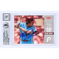 Mike Schmidt Philadelphia Phillies Autographed 2006 Fleer Greats of the Game GU Relic #DEC-MS Beckett Fanatics Witnessed Authenticated 10 Card
