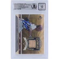 Mike Schmidt Philadelphia Phillies Autographié 2006 Upper Deck Legendary Cuts Baseball Chronology Materials Bat Relic #BC-MS Beckett Fanatics Witnessed Authenticated 10 Card