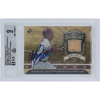 Mike Schmidt Philadelphia Phillies Autographed 2006 Upper Deck SP Legendary Cuts Baseball Chronology Bat Relic #BC-MS Beckett Fanatics Witnessed Authenticated 9/10 Card