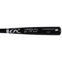 Batte Rawlings Pro noire autographiée par Mike Schmidt des Phillies de Philadelphie avec inscription « MVP des Séries mondiales 1980 ».