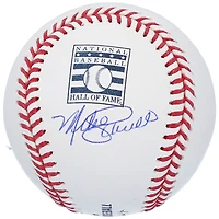 Mike Schmidt, le logo autographié du Temple de la renommée des Phillies de Philadelphie