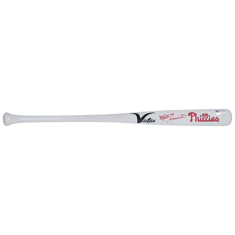 Mike Schmidt Philadelphia Phillies Autographed Victus Team ID Mini Bat