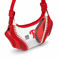 Montana West Philadelphia Phillies Clear Slouchy Shoulder Bag
