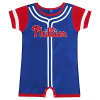 Barboteuse Fast Pitch Fanatics pour nouveau-nés et nourrissons des Phillies de Philadelphie