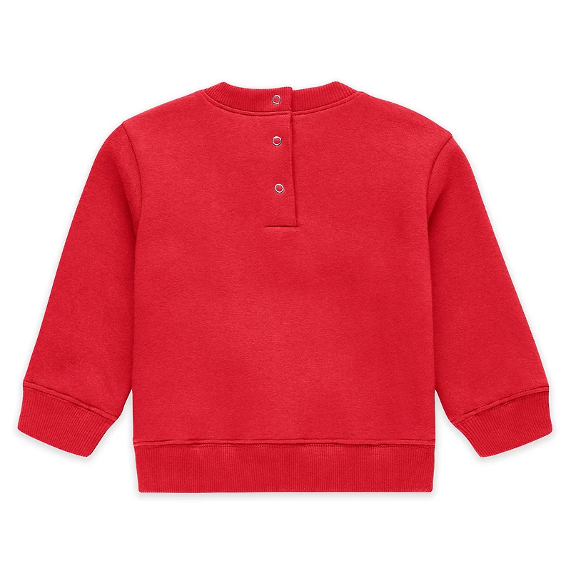 Newborn WEAR by Erin Andrews  Red Philadelphia Phillies Fleece Crewneck and Pants Set