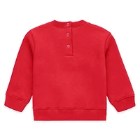 Newborn WEAR by Erin Andrews  Red Philadelphia Phillies Fleece Crewneck and Pants Set