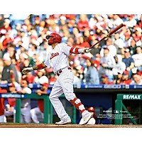 Nick Castellanos, joueur non signé des Phillies de Philadelphie, frappe un circuit deux points (photo)