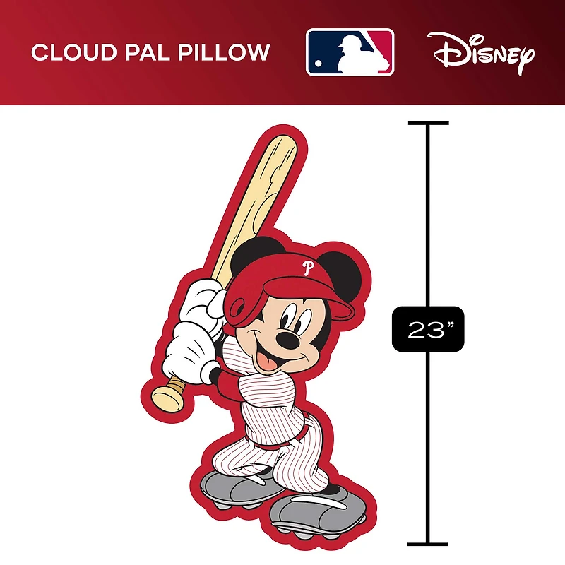 Northwest x Disney Phillies de Philadelphie Mickey Mouse Cloud Pal Peluche