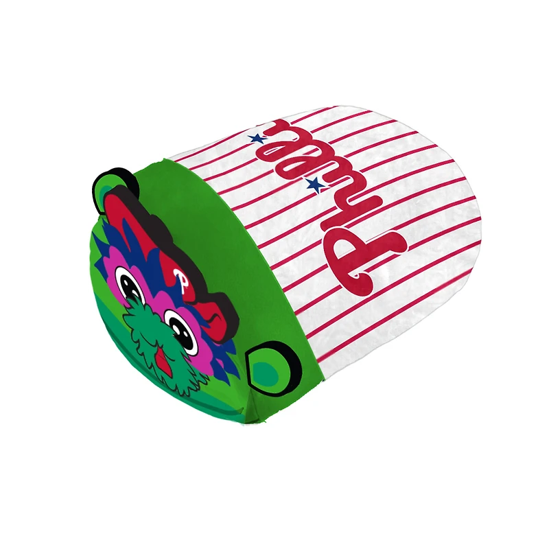 Coussin empilable en peluche avec mascotte des Philadelphia Phillies de Pegasus