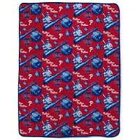 Couverture surdimensionnée ultra confortable Pegasus Philadelphia Phillies Tonal Slugger
