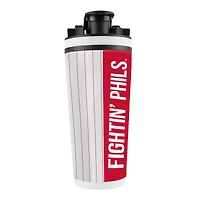 Bouteille shaker en acier inoxydable 4D de 26 oz des Philadelphia Phillies