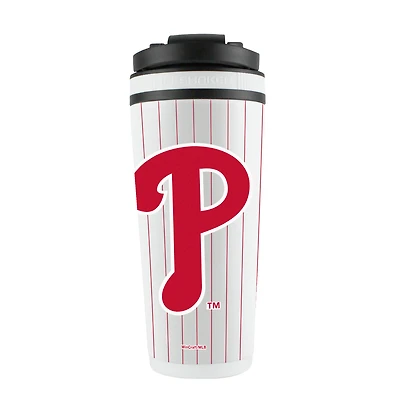 Bouteille shaker en acier inoxydable 4D de 26 oz des Philadelphia Phillies