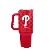 Gobelet en acier inoxydable à carreaux de 40 oz des Philadelphia Phillies