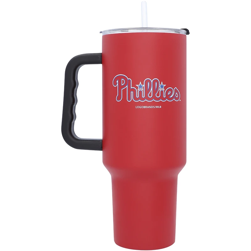 Phillies de Philadelphie 40 oz. Gobelet de voyage avec poignée