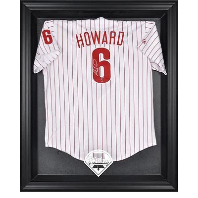 Vitrine de présentation du maillot avec logo encadré noir des Philadelphia Phillies