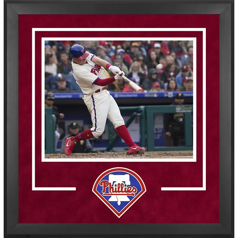 Cadre photo horizontal Deluxe 16" x 20" des Philadelphia Phillies