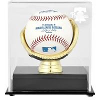Philadelphia Phillies Gold Glove Single Baseball Logo Display Case