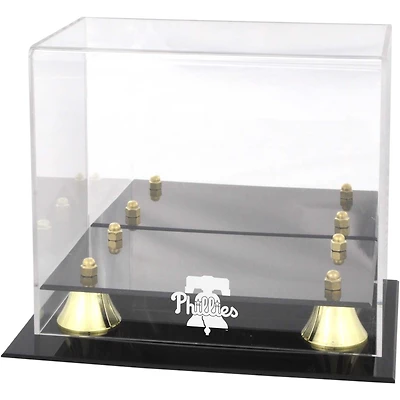 Philadelphia Phillies Golden Classic Logo Mini Helmet Case