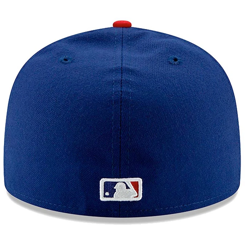 Philadelphia Phillies New Era Authentic Collection On Field 59FIFTY - Chapeau structuré ajusté Royal / Rouge