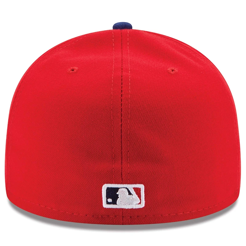 Philadelphia Phillies New Era Game Authentic Collection On-Field 59FIFTY - Chapeau ajusté Rouge