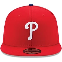 Philadelphia Phillies New Era Youth Game Authentic Collection On-Field 59FIFTY - Casquette ajustée Rouge